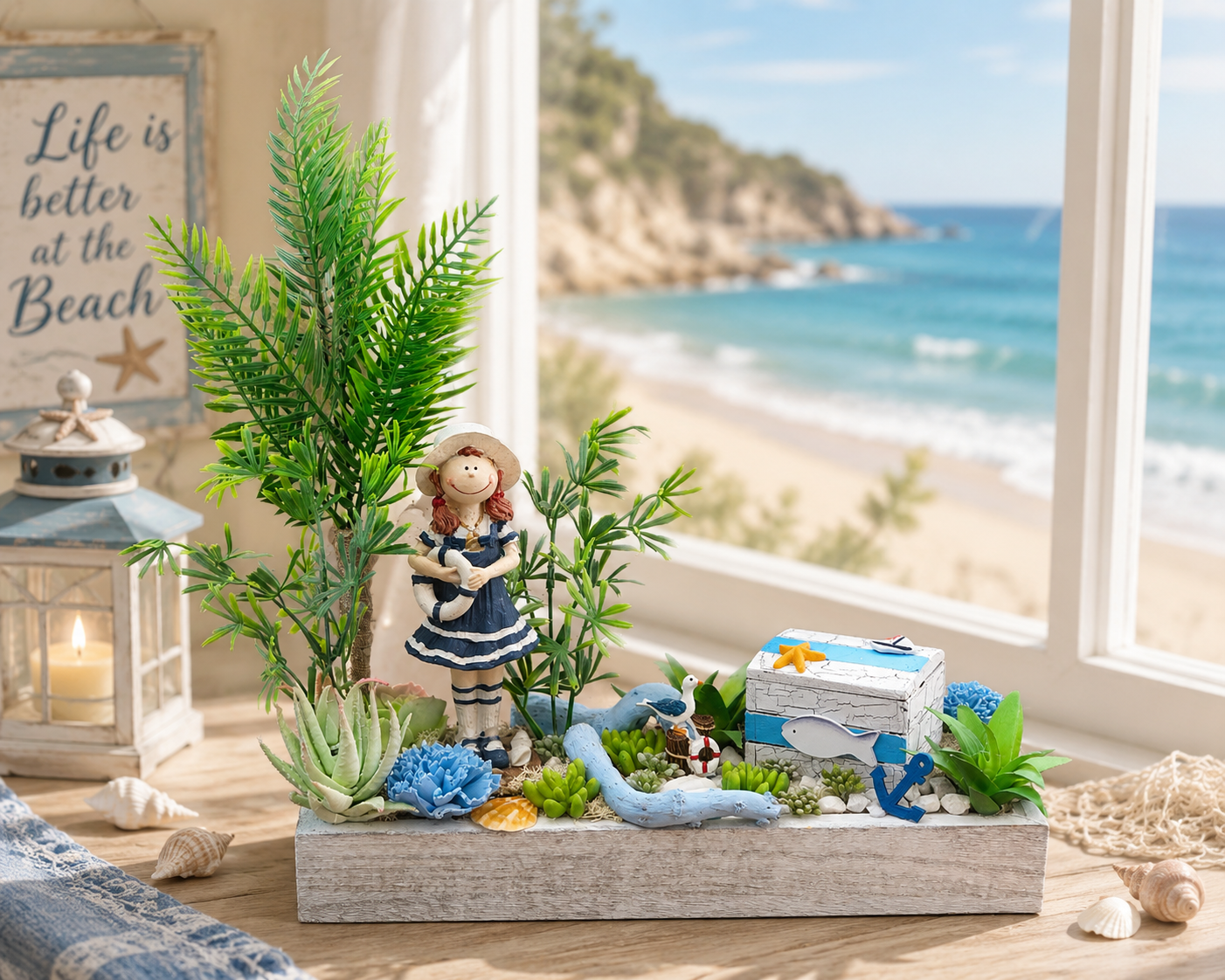 Ocean Breeze – Mediterrán Parti Dekoráció