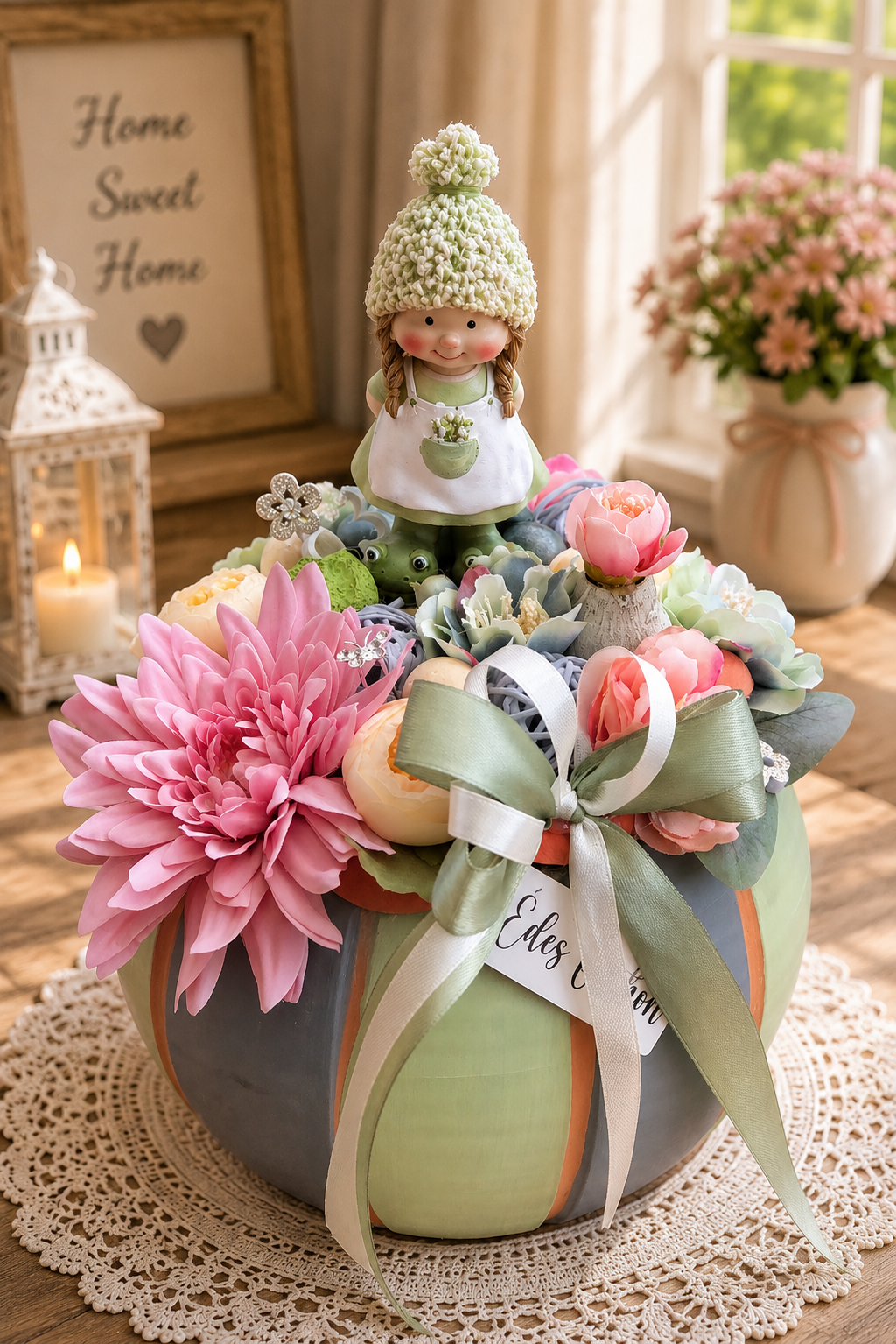 Pastel Home Garden – Elegáns Virágdekoráció